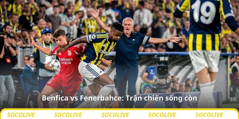 Benfica vs Fenerbahce: Trận chiến sống còn