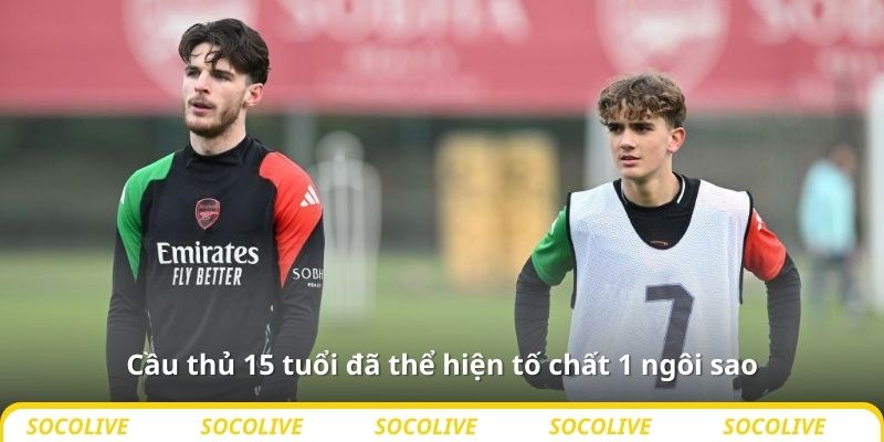 Cầu thủ 15 tuổi đã thể hiện tố chất 1 ngôi sao