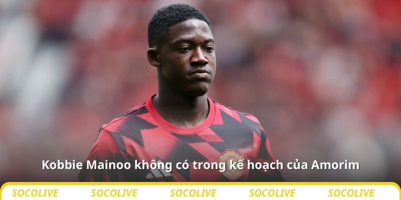 Kobbie Mainoo không có trong kế hoạch của Amorim